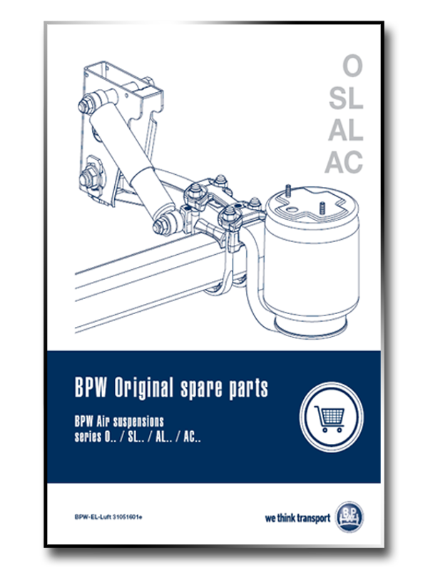 BPW Air Suspensions Series O../ SL../ AL../ AC..